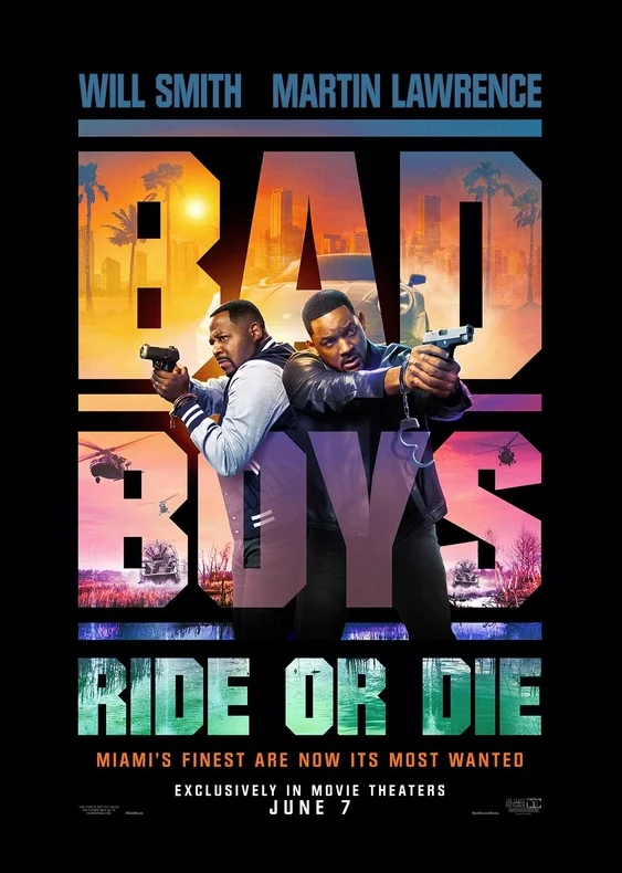 poster movie Bad Boys: Ride or Die 4K 2024