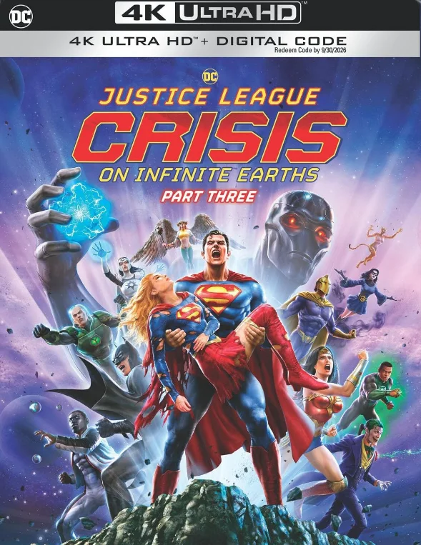 poster movie Justice League: Crisis on Infinite Earths - Part Three 4K 2024